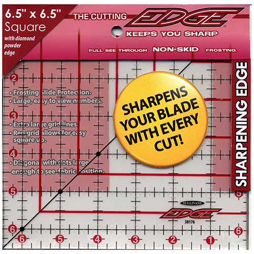 38176 (The Cutting Edge 6.5 X 6.5” Ruler)