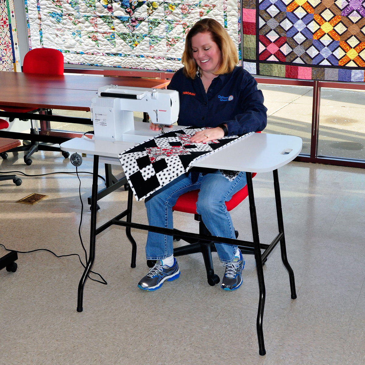 39276 (Sew & Go Adjustable Height Foldable Sewing Table) - Image 5