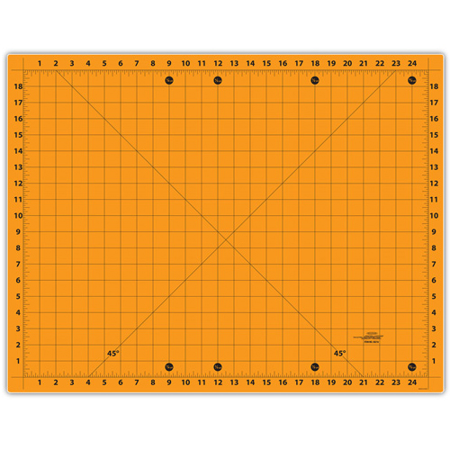 Small Double Sided Cutting Mat Gold
