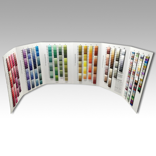 Embroidery Floss Color Card