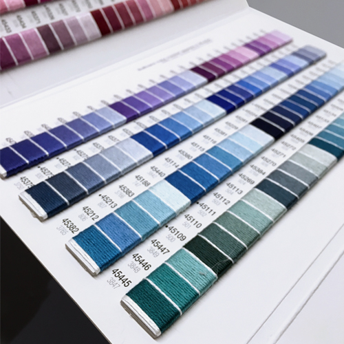 Embroidery Floss Color Card
