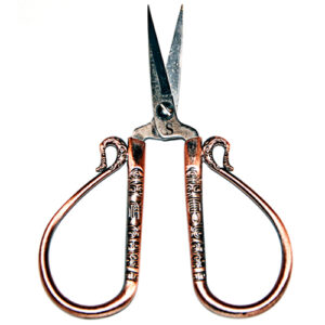 Large Teardrop Handle Embroidery Scissors