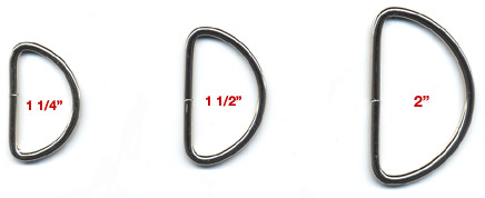 11851 (1-1/2 D Ring Nickel) - Image 2